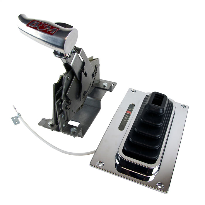 B&M 81035 Console MegaShifter Automatic Shifter; Ratchet 3-Speed; Floor; - Truck Part Superstore
