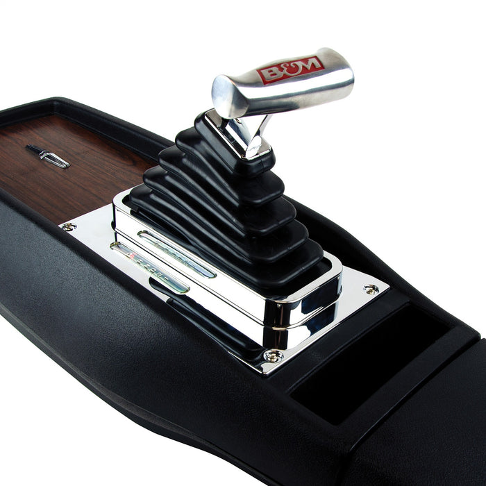 B&M 81035 Console MegaShifter Automatic Shifter; Ratchet 3-Speed; Floor; - Truck Part Superstore