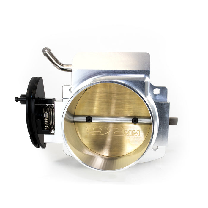 Top Street Performance 81042 GM LSX 4-Bolt 92mm TSP Velocity Machined Billet Aluminum Cable Throttle Body - Truck Part Superstore