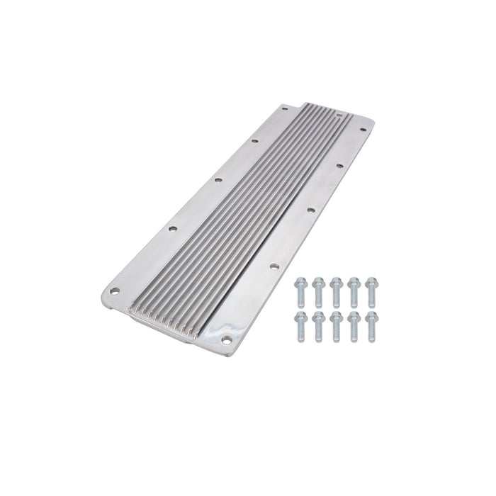 Top Street Performance 81046P LS2/LS3/LS7/LSX Finned Polished Aluminum Engine Valley Cover. - Truck Part Superstore