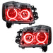 Oracle Lighting 8106-003 SMD Pre-Assembled Headlights, Red - Truck Part Superstore