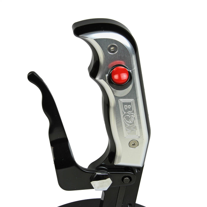 B&M 81060 Magnum Grip Side Plate; Pistol Grip; 12 Volt Button; Incl. Mounting Hardware; - Truck Part Superstore