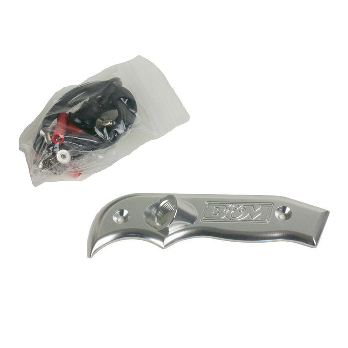 B&M 81060 Magnum Grip Side Plate; Pistol Grip; 12 Volt Button; Incl. Mounting Hardware; - Truck Part Superstore