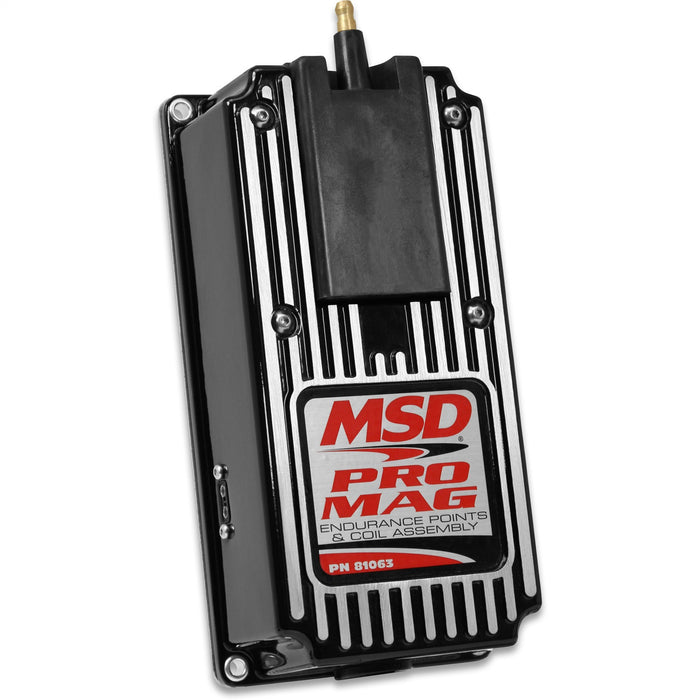 MSD 81063MSD Pro Mag Electronic Points Box; 12/20 Amp; Endurance Use; Black; - Truck Part Superstore