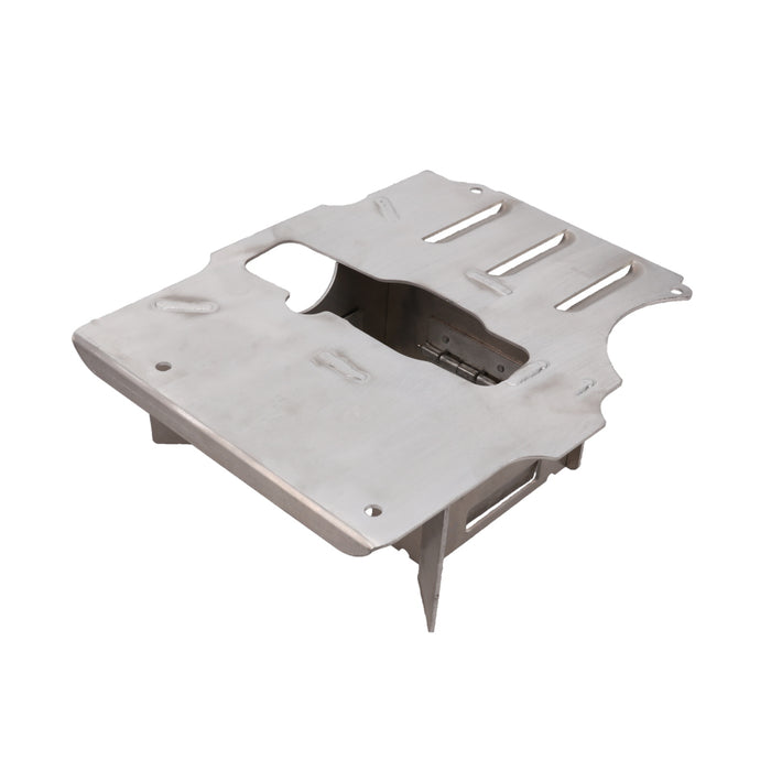 Top Street Performance 81071 Oil Pan Baffle; Low-profile Retro-fit Natural Aluminum; LS - Truck Part Superstore