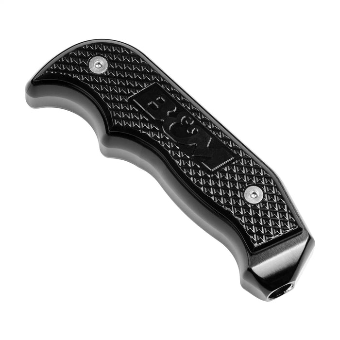 B&M 81090 Magnum Grip Shift Handle; Billet Aluminum; Incl. Hardware; Black Anodized; - Truck Part Superstore