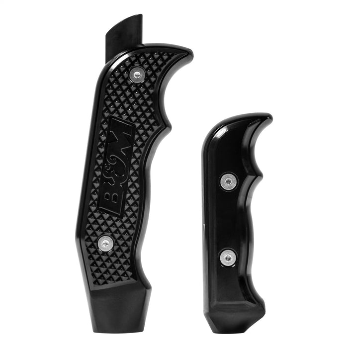 B&M 81101 Magnum Grip Shift Handle; Billet Aluminum; Incl. Hardware; Black Anodized; - Truck Part Superstore