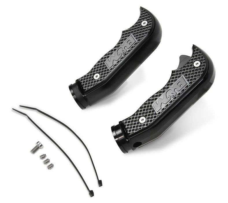 B&M 81103 Magnum Grip Shift Handle; Billet Aluminum; Incl. Hardware; Black Anodized; - Truck Part Superstore