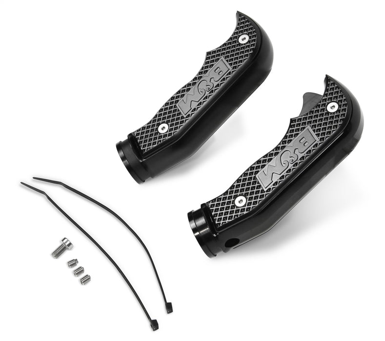 B&M 81103 Magnum Grip Shift Handle; Billet Aluminum; Incl. Hardware; Black Anodized; - Truck Part Superstore