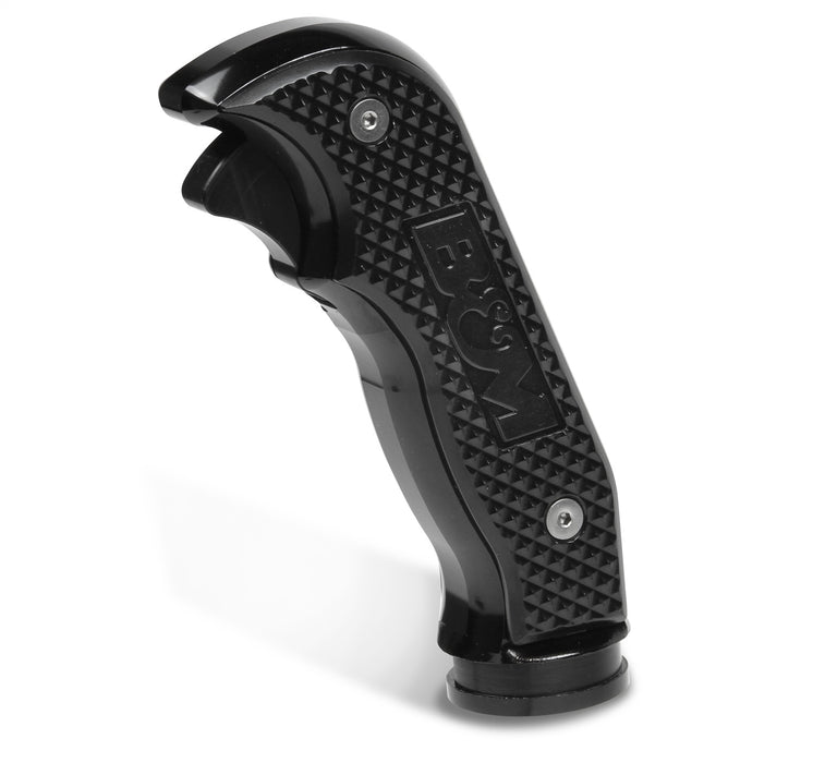 B&M 81103 Magnum Grip Shift Handle; Billet Aluminum; Incl. Hardware; Black Anodized; - Truck Part Superstore