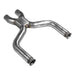 Flowmaster 81106 Scavenger X-Pipe Kit; 3 in.; 409 Stainless Steel; - Truck Part Superstore