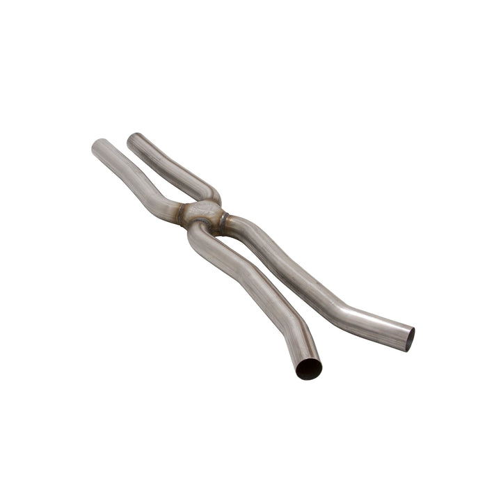 Flowmaster 81107 Scavenger X-Pipe Kit; 2.25 in. Tubing; 409 Stainless Steel; - Truck Part Superstore
