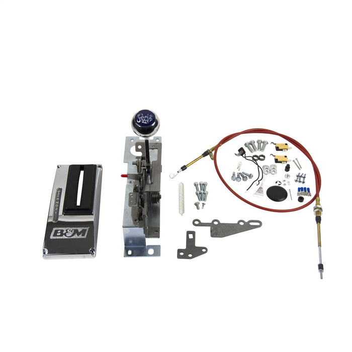 B&M 81125 Console QuickSilver Automatic Shifter; Floor; Ratchet 3-Speed; - Truck Part Superstore