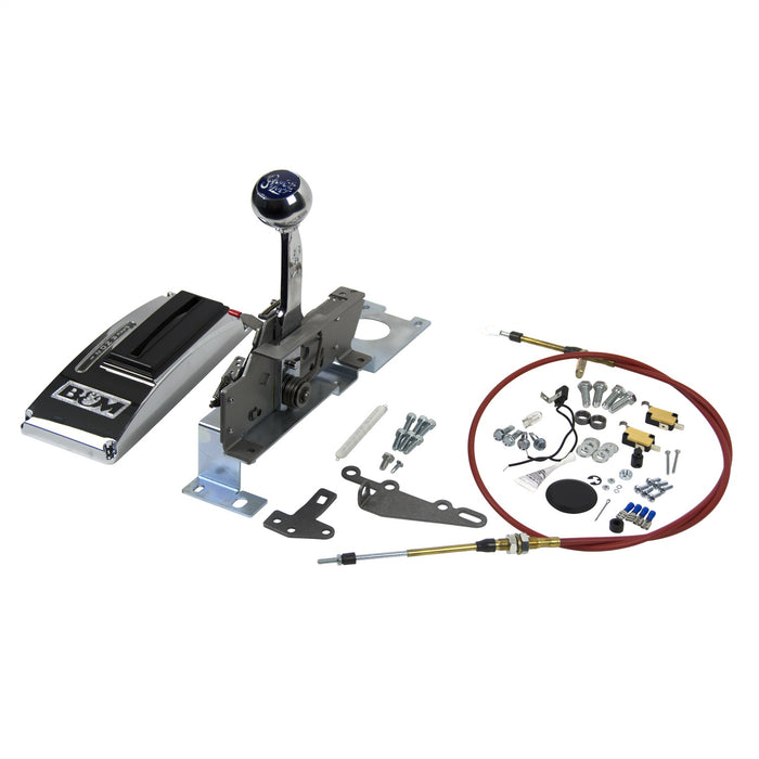 B&M 81125 Console QuickSilver Automatic Shifter; Floor; Ratchet 3-Speed; - Truck Part Superstore