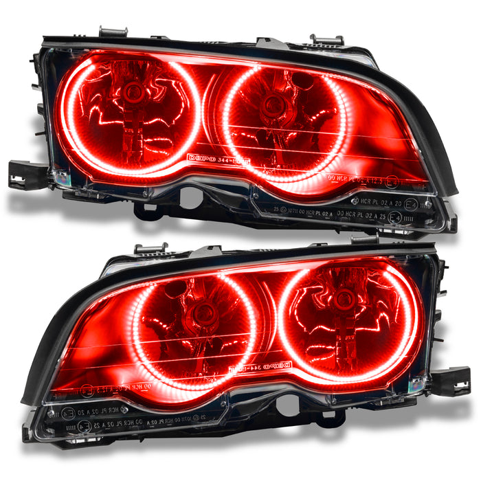 Oracle Lighting 8113-003 SMD Pre-Assembled Headlights, Halogen, Red - Truck Part Superstore