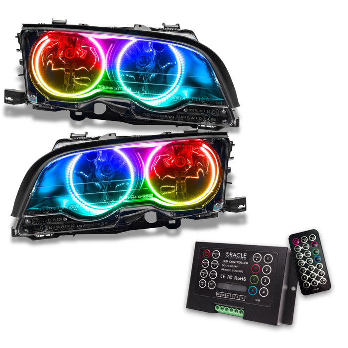 Oracle Lighting 8113-333 ColorSHIFT Pre-Assembled Headlights, Halogen - Truck Part Superstore