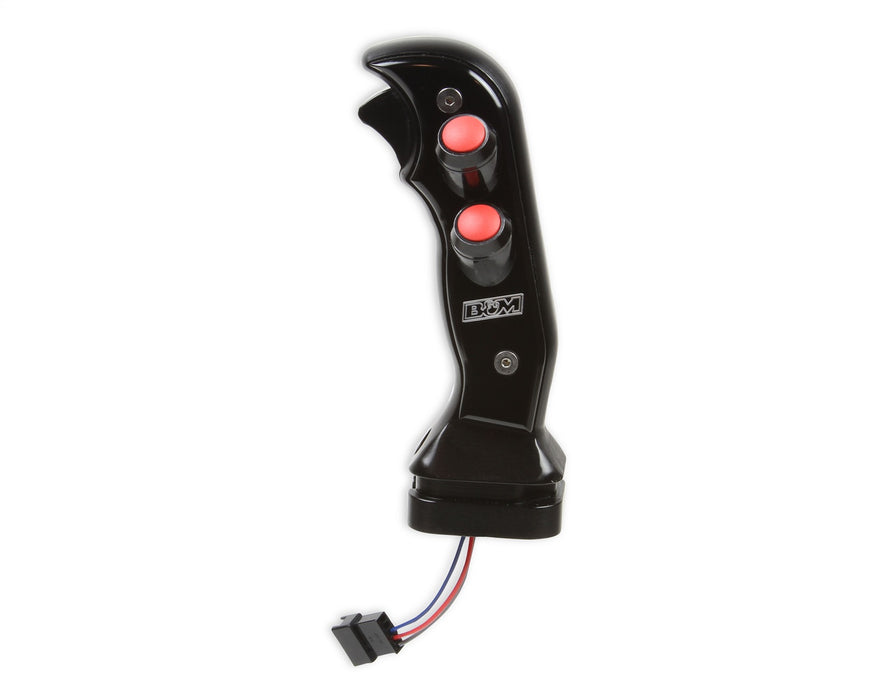 B&M 81161 Magnum Grip Auto Shift Handle; Aluminum; Black Anodized Finish; Stylish Race; - Truck Part Superstore
