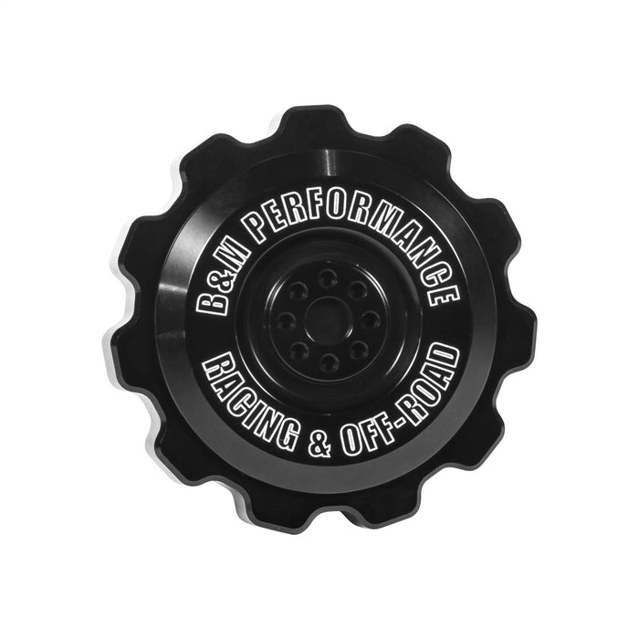 B&M 81166 Automatic Transmission Shift Knob; Dash Mounted; Billet Aluminum; Black; - Truck Part Superstore