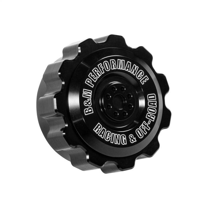 B&M 81166 Automatic Transmission Shift Knob; Dash Mounted; Billet Aluminum; Black; - Truck Part Superstore