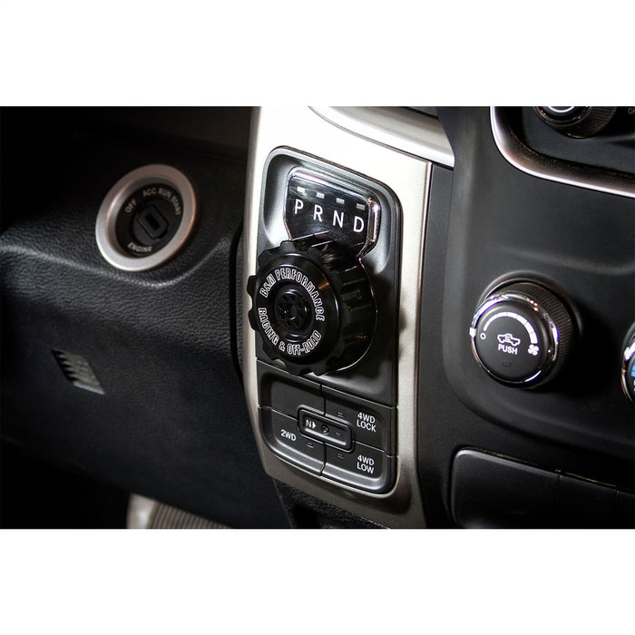 B&M 81166 Automatic Transmission Shift Knob; Dash Mounted; Billet Aluminum; Black; - Truck Part Superstore