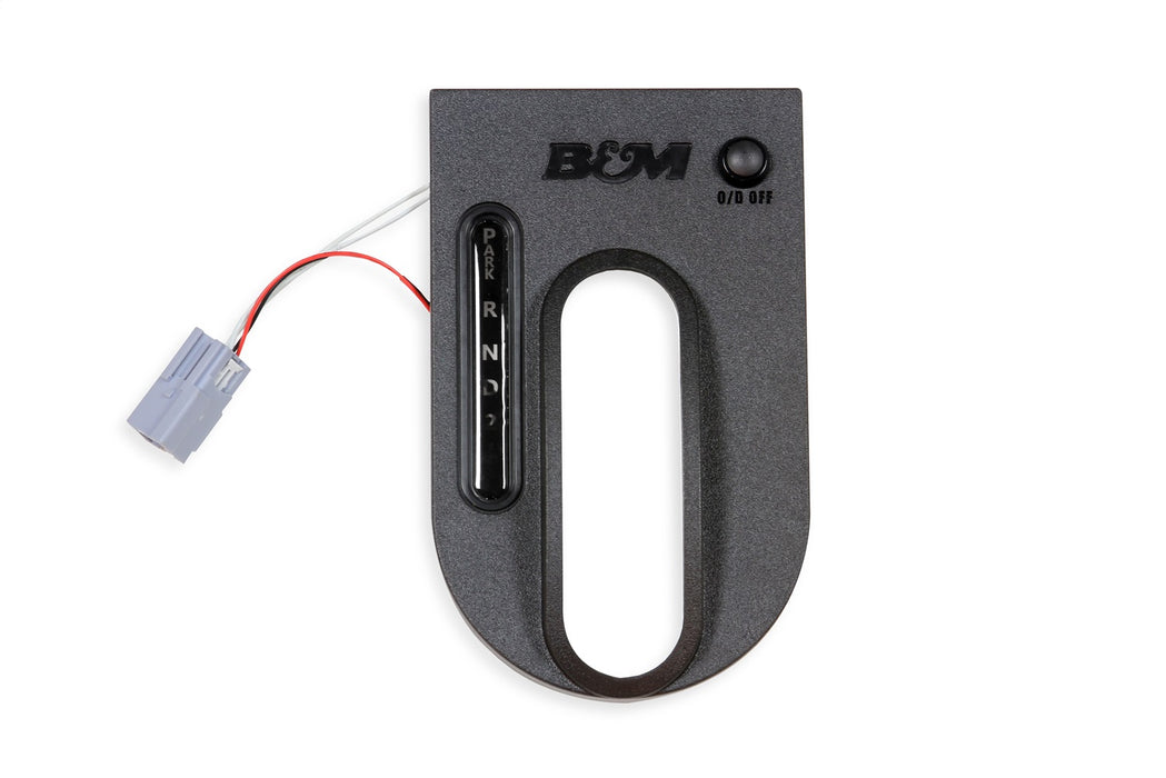 B&M 81177 Magnum Grip Pro Stick Automatic Shifter; Floor; Black; Aluminum; - Truck Part Superstore