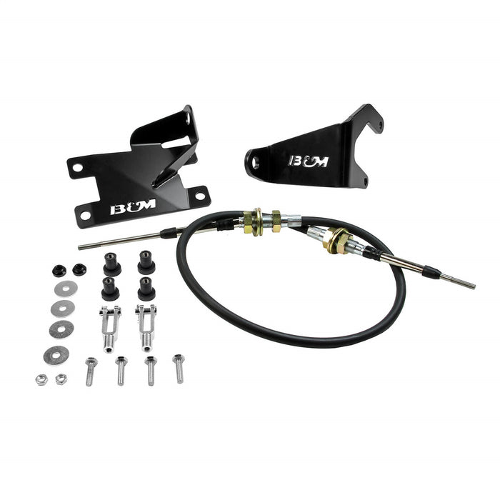 B&M 81186 Transfer Case Shift Cable Conversion Kit - Truck Part Superstore