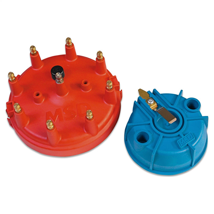MSD 8119 Distributor Cap And Rotor Kit; Fits PN[8150/8160] Pro Mag Distributors; - Truck Part Superstore