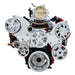 Top Street Performance 81200-KT Serpentine Front Drive System; LS1/LS2; Polished with Chrome - Truck Part Superstore