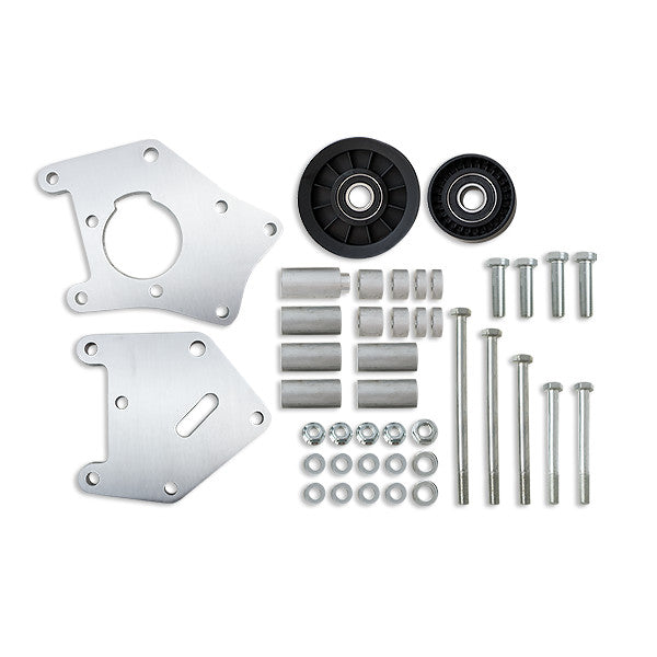Top Street Performance 81202 LS1, LS2 Car Application Machined Aluminum A/C Compressor Relocation Bracket - Truck Part Superstore