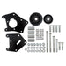 Top Street Performance 81204BK LS1, LS2 Truck Application Black Aluminum A/C Compressor Relocation Bracket - Truck Part Superstore