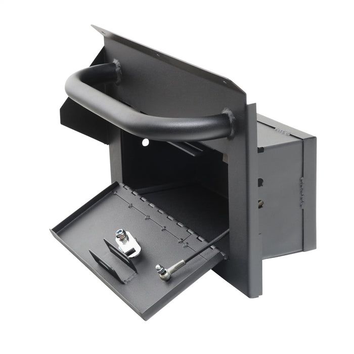 Smittybilt 812101 Vaulted Glove Box  87-95 Wrangler YJ Black Smittybilt - Truck Part Superstore