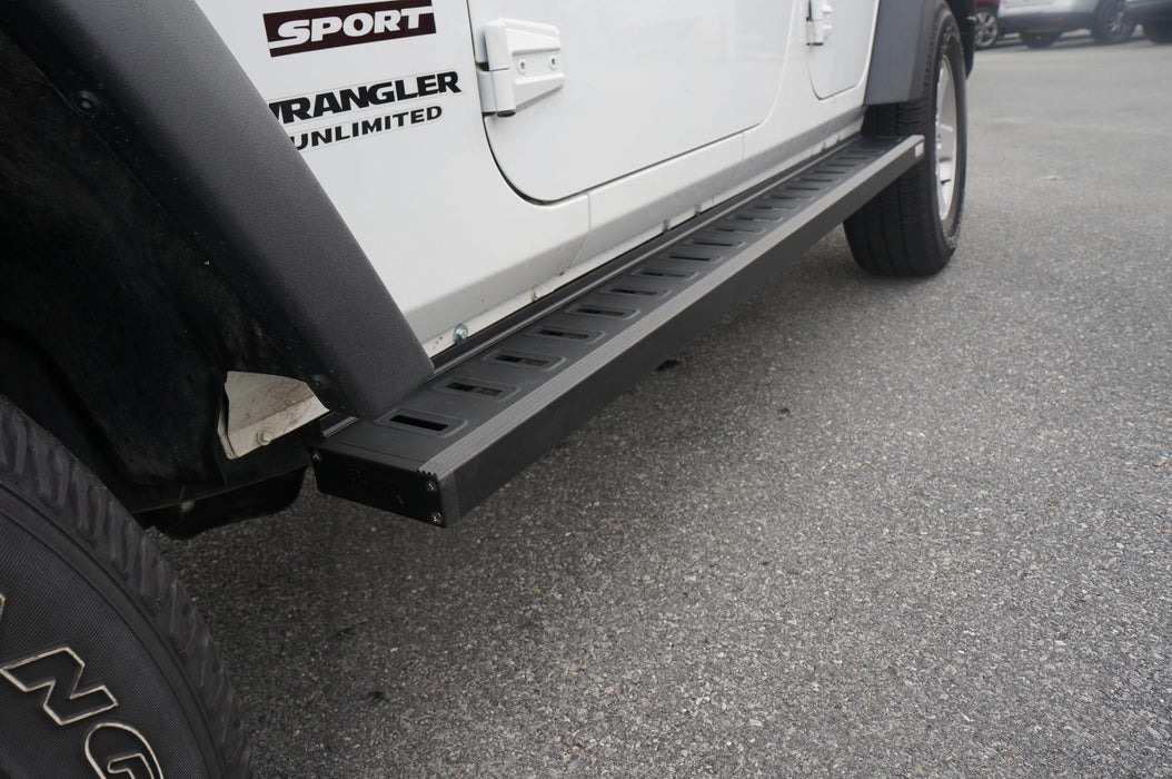 Romik 81314419 Jeep JL Running Board 18-20 Wrangler JL ROF-T Serires Black Romik - Truck Part Superstore