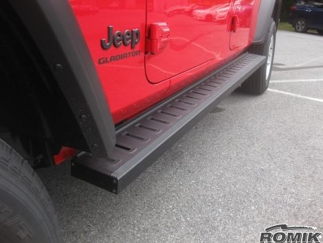 Romik 81316419 Jeep Gladiator Running Boards ROF-T Side Steps 2020-Present Black Romik - Truck Part Superstore