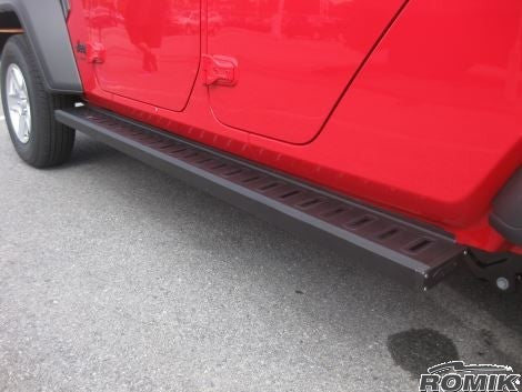Romik 81316419 Jeep Gladiator Running Boards ROF-T Side Steps 2020-Present Black Romik - Truck Part Superstore