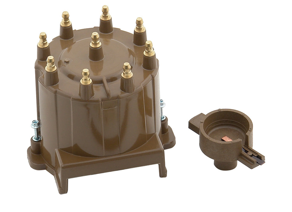 ACCEL 8132 Distributor Cap And Rotor Kit; HEI/EST Remount Applications; Tan; - Truck Part Superstore