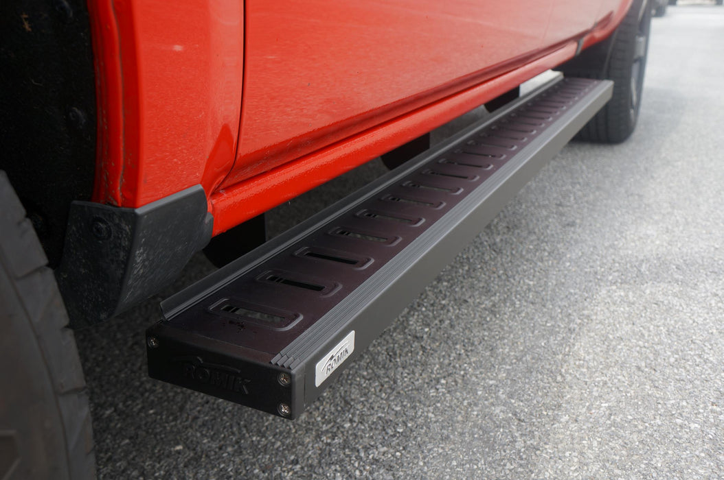 Romik 81343419 19-Pres RAM Quad Cab Running Board ROF-T Series Black Romik - Truck Part Superstore