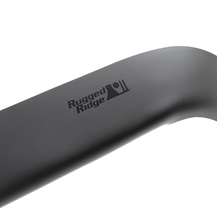 Rugged Ridge 81348.14 Hood Bug Deflector; Matte Black; - Truck Part Superstore