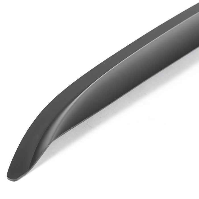 Rugged Ridge 81349.81 Window Visor; Rear; 2 pc.; Matte Black; - Truck Part Superstore