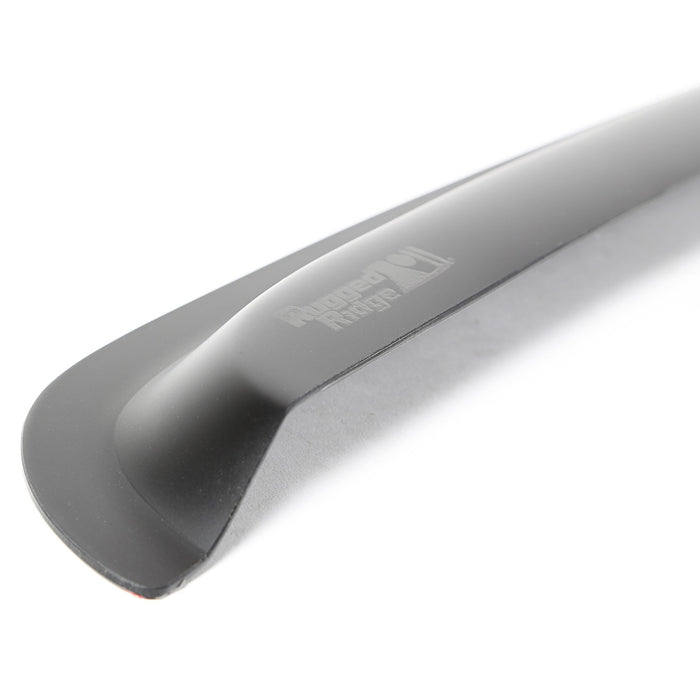 Rugged Ridge 81349.81 Window Visor; Rear; 2 pc.; Matte Black; - Truck Part Superstore