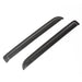 Rugged Ridge 81349.86 Window Visor; Rear; 2 pc.; Matte Black; - Truck Part Superstore