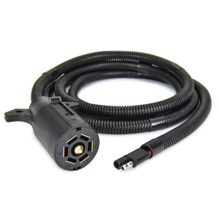 CURT 813749 Lippert 813749 Power Swap Auxiliary Cord for Power Stance Tongue Jack - Truck Part Superstore