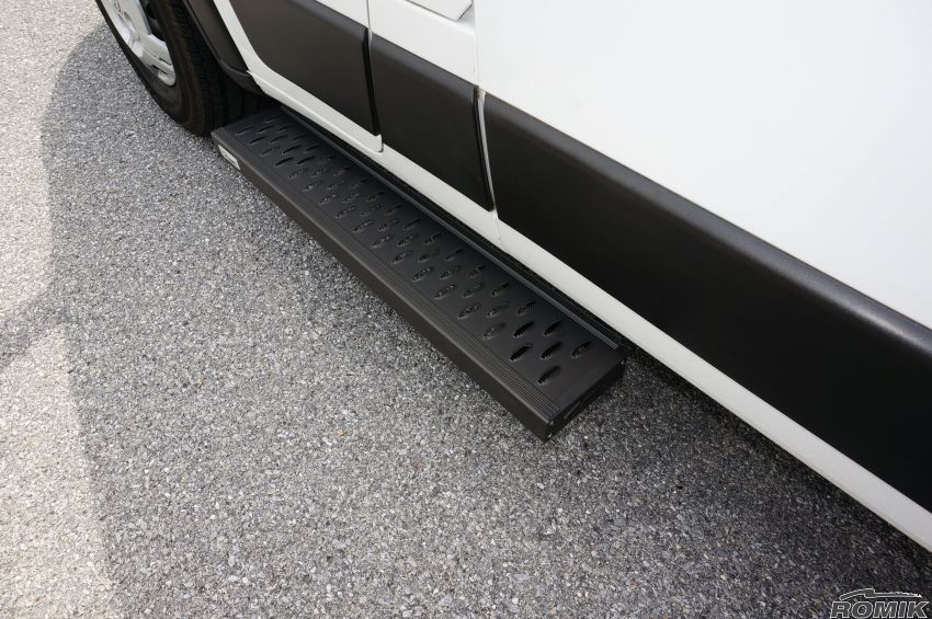 Romik 81382329 2014-Present Dodge ProMaster No Drill Connect Running Boards RPD-C Side Steps Black Romik - Truck Part Superstore