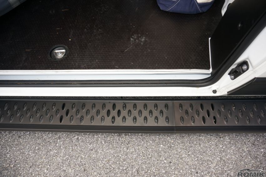 Romik 81382329 2014-Present Dodge ProMaster No Drill Connect Running Boards RPD-C Side Steps Black Romik - Truck Part Superstore