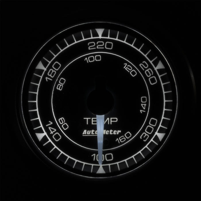 AutoMeter 8140 GAUGE; TEMP; 2 1/16in.; 140-380deg.F; DIGITAL STEPPER MOTOR; CHRONO - Truck Part Superstore