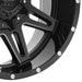 Pro Comp Alloy Wheels 8142-29526 Series 8142 Blockade 20x9.5 with 5 on 150 and 5 on 5.5 Bolt Pattern Gloss Black Milled Pro Comp Alloy Wheels - Truck Part Superstore
