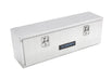 Lund 8148 Aluminum Top Mount L-Wing Storage Box; 48 in. x 12.75 in. x 16 in.; Brite; - Truck Part Superstore