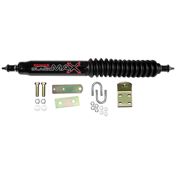 Skyjacker 8150 Steering Stabilizer Single Kit Black  Single Kit 83-97 Ford Ranger 84-90 Ford Bronco II 91-94 Ford Explorer 91-94 Mazda Navajo 94-97 Mazda B2300 94-97 Mazda B4000 94-96 Mazda B3000 Skyjacker - Truck Part Superstore