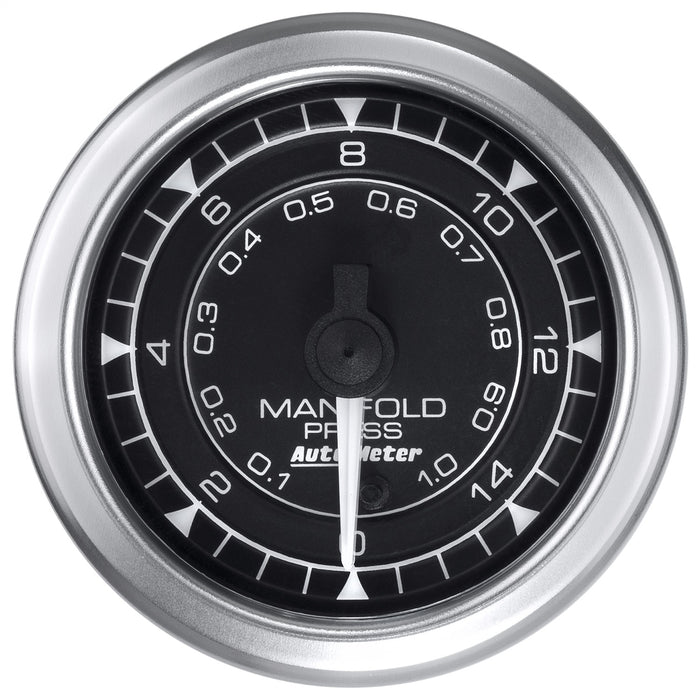 AutoMeter 8150 GAUGE; MANIFOLD PRESSURE; 2 1/16in.; 15PSI; DIGITAL STEPPER MOTOR; CHRONO - Truck Part Superstore