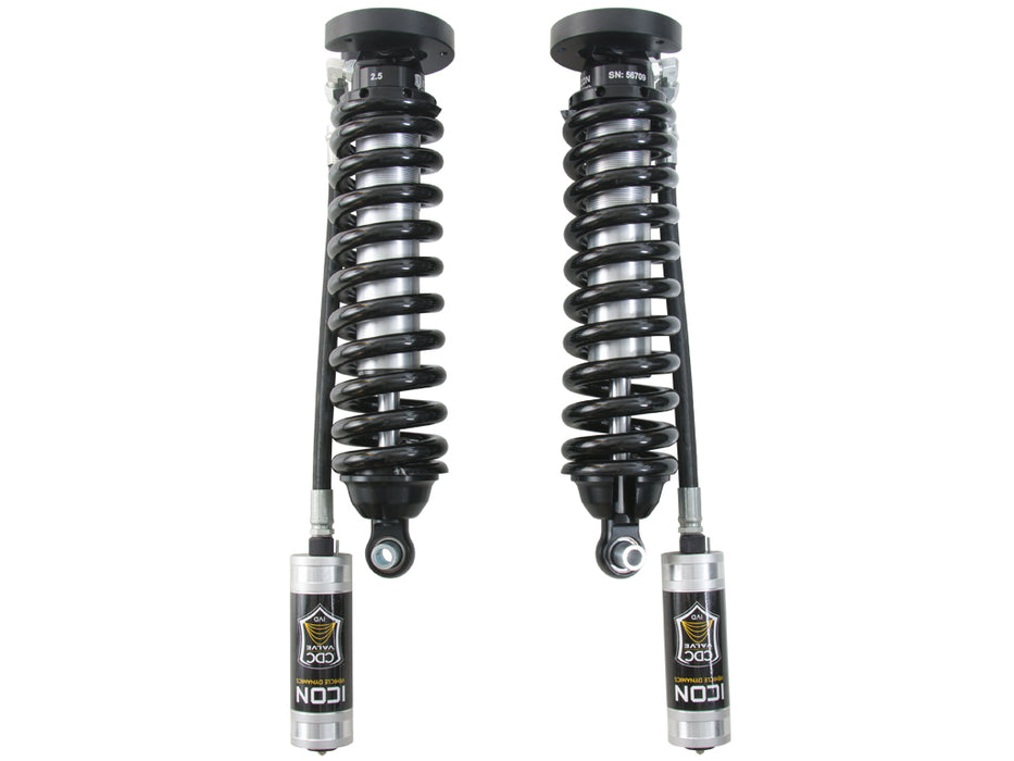 ICON Vehicle Dynamics 81521C 2016-UP TITAN XD 2.5 REMOTE RESERVOIR CDCV CO KIT - Truck Part Superstore