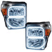 Oracle Lighting 8158-001 LED Pre-Assembled Headlights, Chrome Bezel, White - Truck Part Superstore